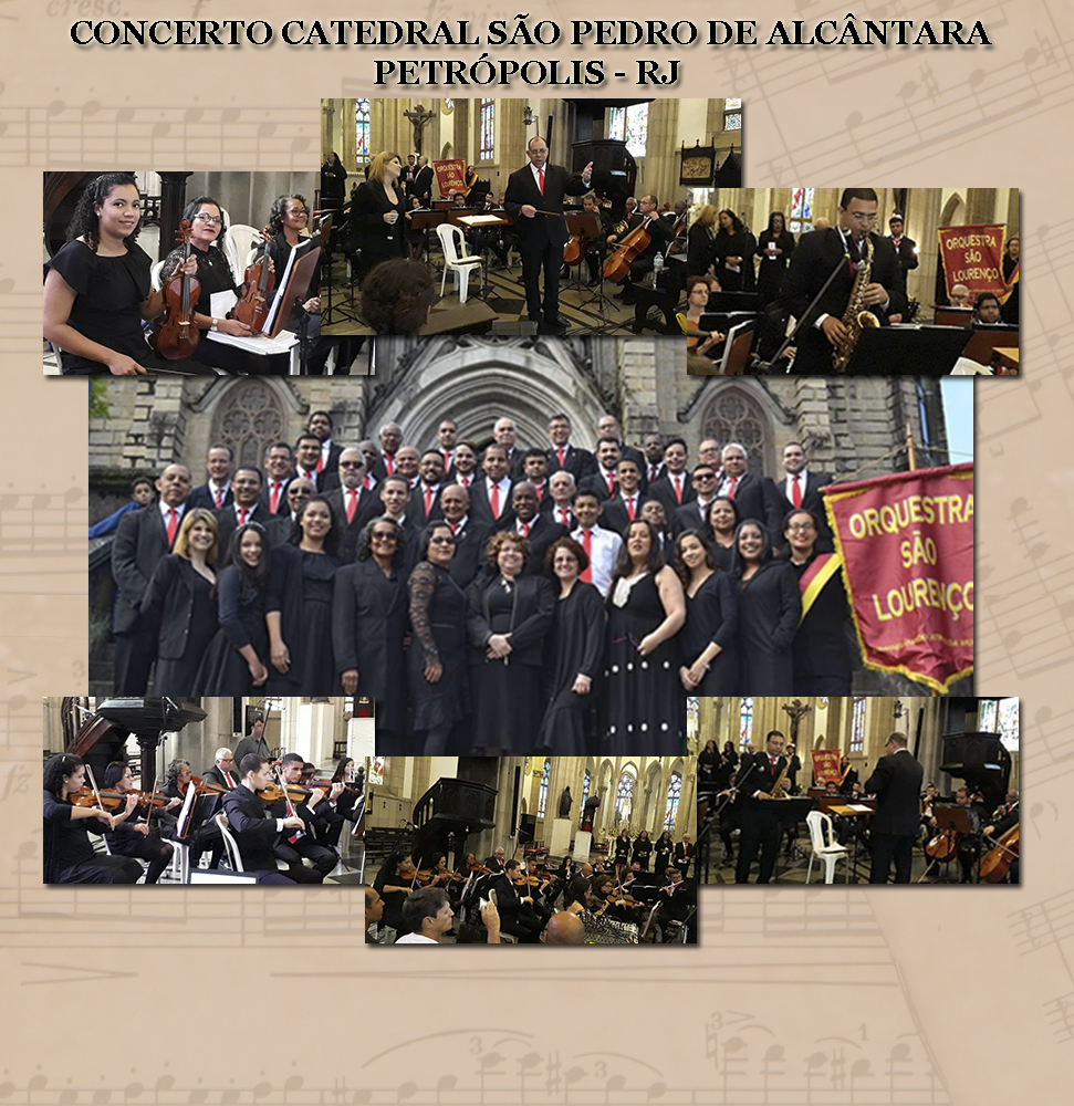 Participa��o da orquestra em eventos culturais e religiosos